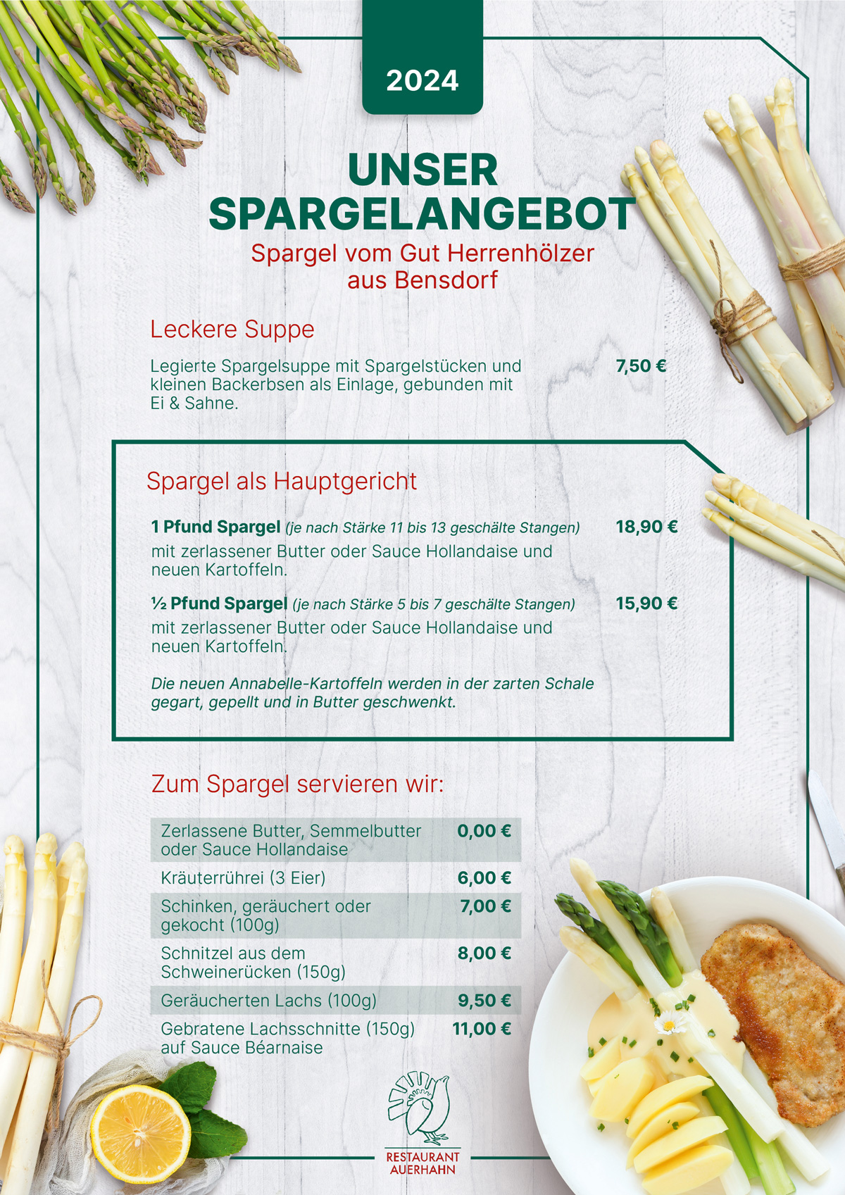 Die Spargel-Saison ist gestartet