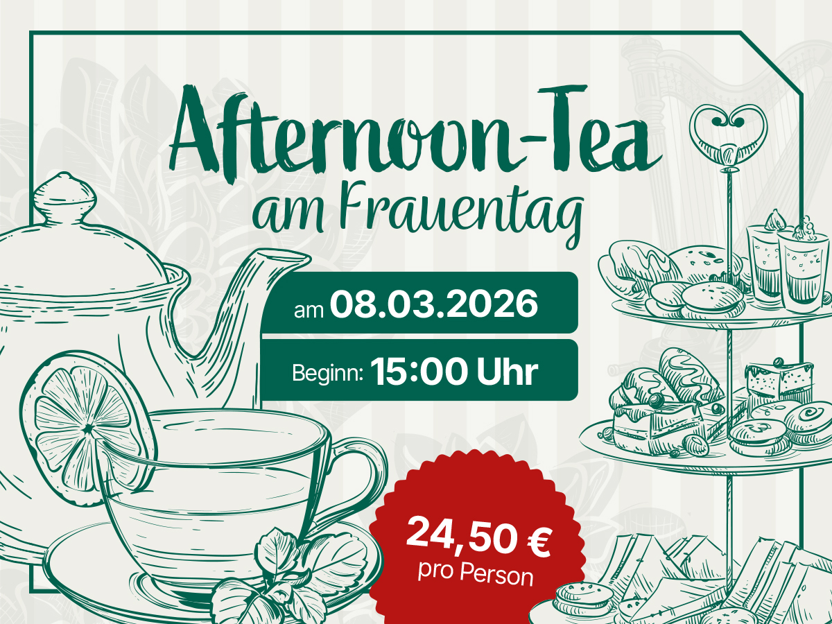Afternoon-Tea am Frauentag