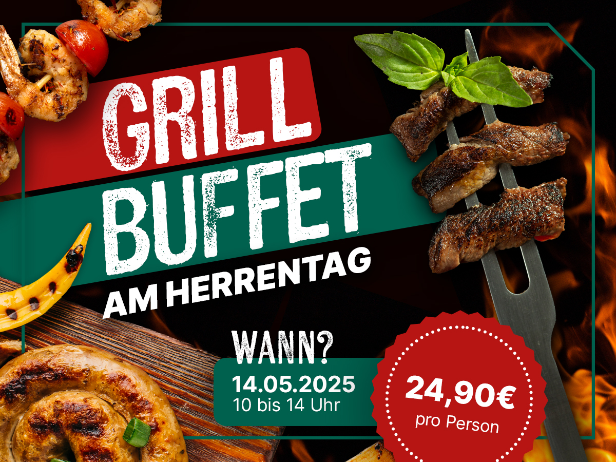 Grillbuffet am Herrentag